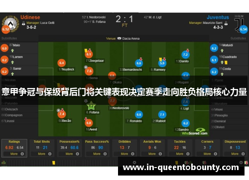 意甲争冠与保级背后门将关键表现决定赛季走向胜负格局核心力量